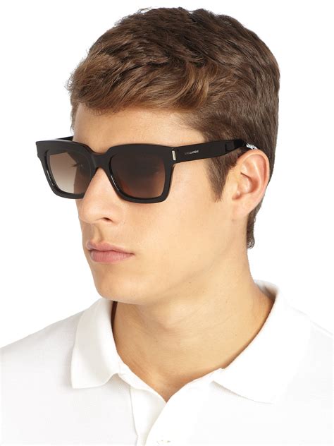 ysl men's black sunglasses|YSL sunglasses luxury brand.